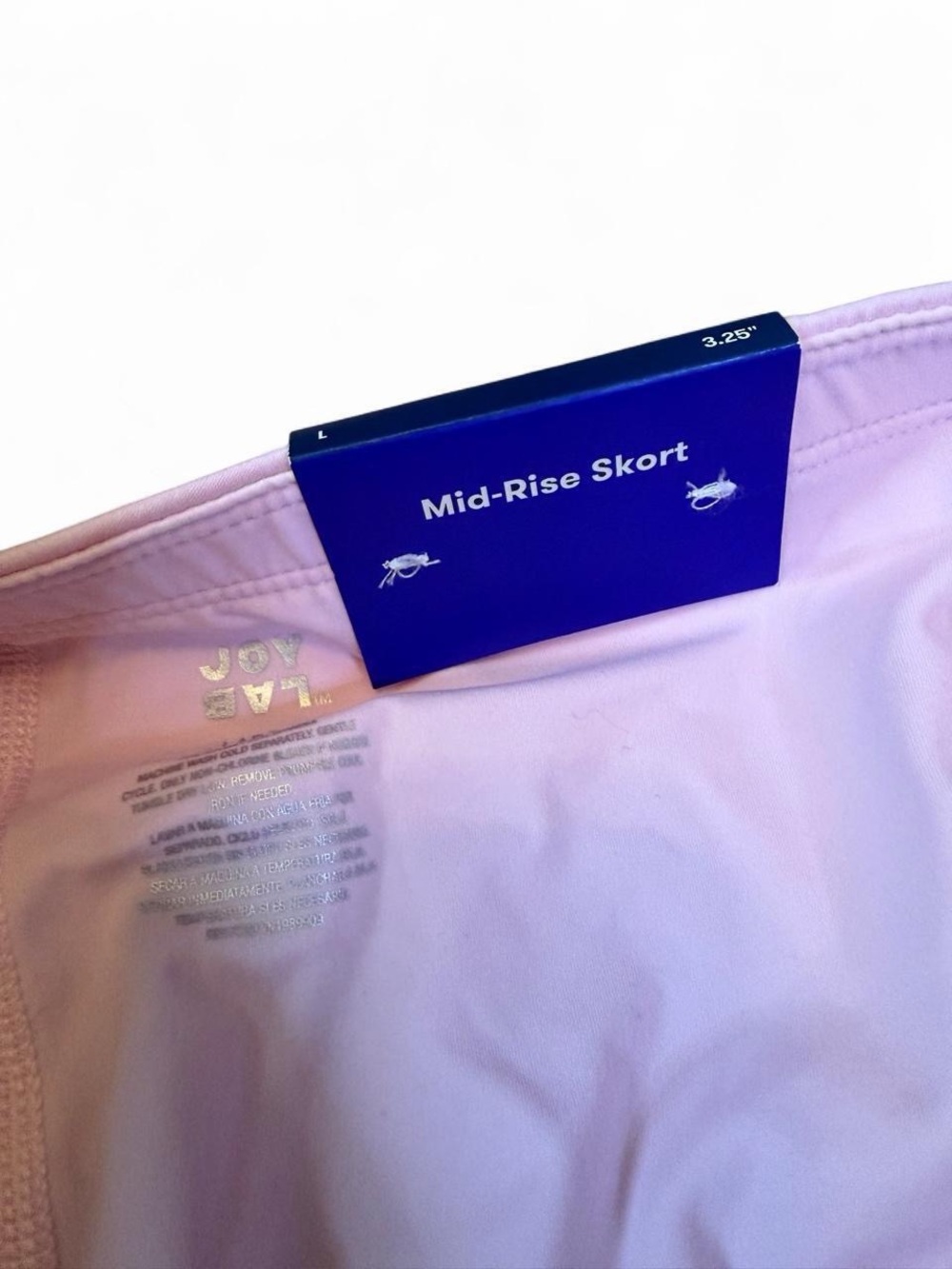 JoyLab Light Pink Mini Skirt - Picture 3 of 4